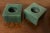 Green Agate Stone Square Display Base Block Cubes or Candlesticks - a Pair For Sale - Image 13 of 13