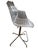 Minimalism 1970s Stunning Meridiana Swivel Chair, Designed by the Acclaimed Christophe Pillet for the Prestigious Italian Brand Driade For Sale - Image 3 of 12