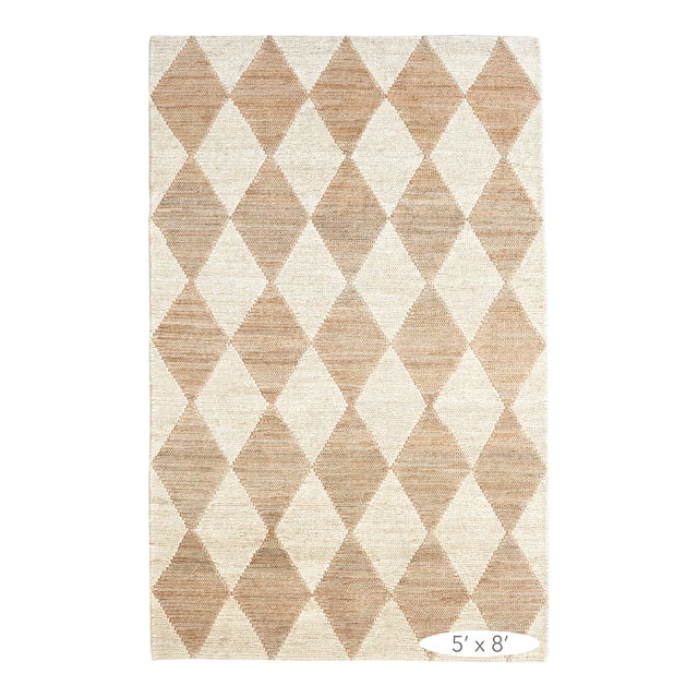 Mark D. Sikes for Dash & Albert Harwich Natural Woven Jute Rug, 2' x 3' For Sale