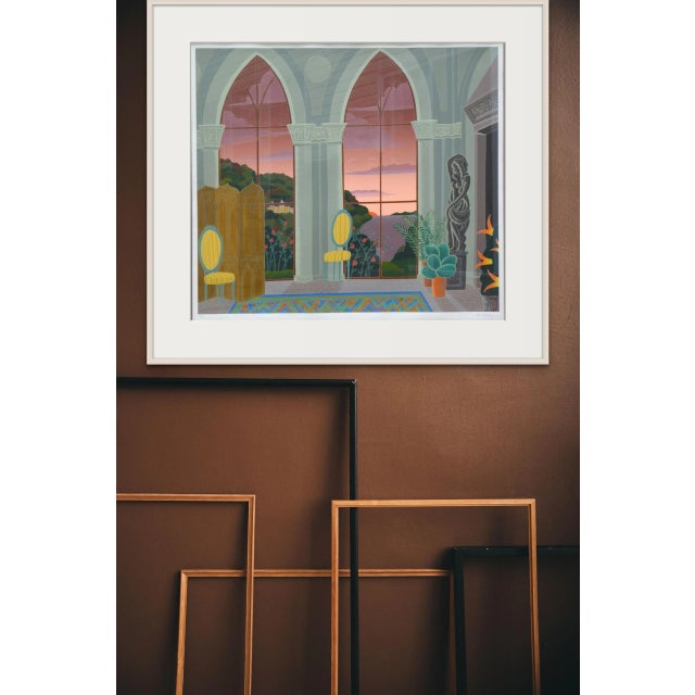 The Conservatory Thomas McKnight American (1941) Date: 1981 Screenprint, signed and numbered in pencil Edition of 119/175...