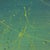"Emerald Tide" Contemporary Abstract Splatter Painting For Sale - Image 4 of 9