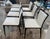 Modern Costantini Pietro Modern Leather Dining Chairs - Set of 6 For Sale - Image 3 of 18