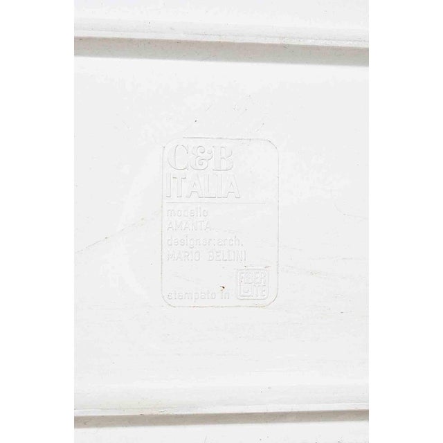 Mario Bellini Amanta Armchairs by Mario Bellini for C&B Italia, Italy, 1973, Set of 9 For Sale - Image 4 of 9