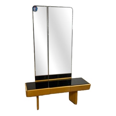 Vintage Toilet Mirror by Jitona, 1960 For Sale