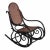 Art Nouveau Beech and Woven Rocking Chair by Jacob & Josef Kohn. Wax polished. Jacob & Josef Kohn, also known as J. & J....