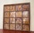 Bring a piece of striking architectural history into your space with this stunning antique multi-pane slag glass window...