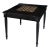 Vincent Multi-Game Card Table, Black For Sale