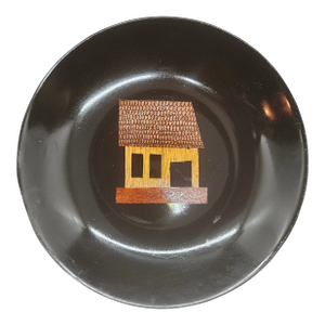 Vintage Couroc of Monterey California Hut Shack Bowl
