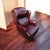 Animal Skin Experience the Comfort & Design With the Barcalounger Chippendale Recliner For Sale - Image 7 of 7