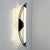 Arched Black Neon Wall Lamp by Gian N. Gigante for Zerbetto, 1980s, in Good conditions. Designed 1980 to 1989 This piece...