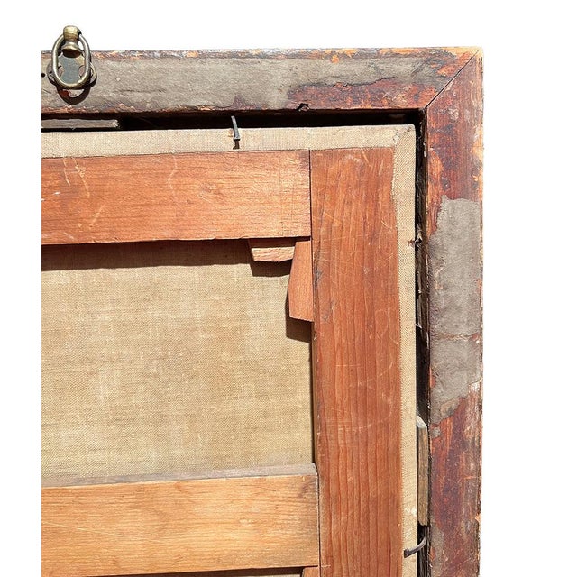 Alessandro Longhi, Portrait of a Young Musician in Front of His Desk with a Score in His Hand, Oil on Canvas, 18th Century, Framed For Sale - Image 9 of 11