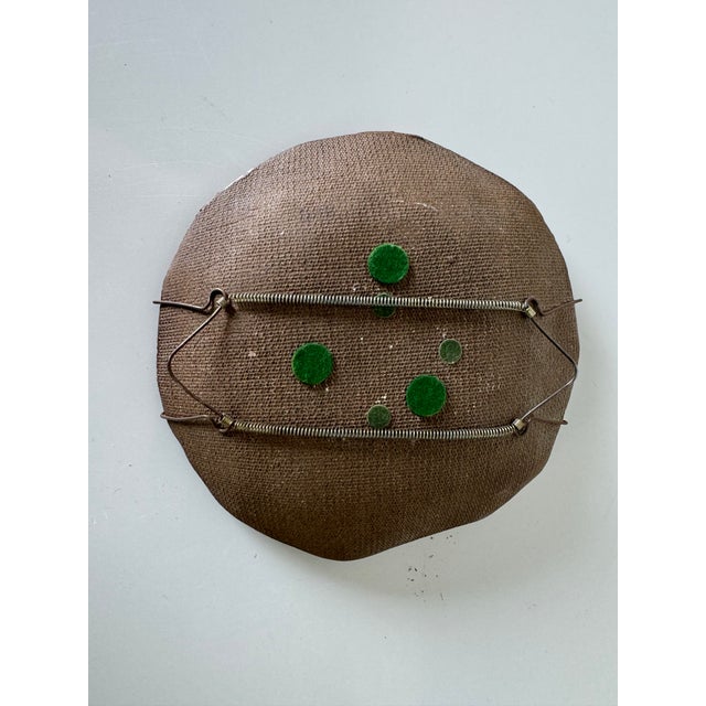 Ceramic 80's Vintage Janel Hand Painted Heron Artist Pottery Wall Art For Sale - Image 7 of 7