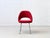 Vintage Executive Chair with Red Fabric Upholstery by Eero Saarinen for Knoll International, 1960s For Sale - Image 16 of 16
