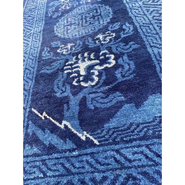 Small Antique Chinese Rug For Sale - Image 9 of 14