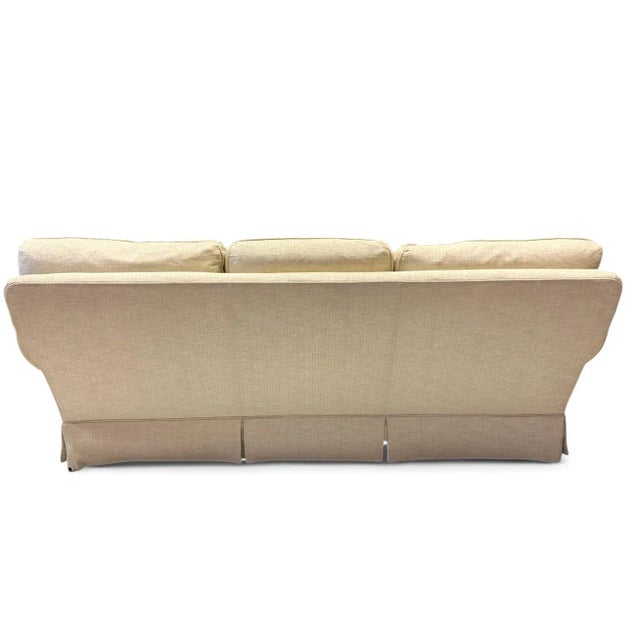 2010s Dapha by Baker Custom Made 3 Cushion Sofa 85" Long For Sale - Image 5 of 13