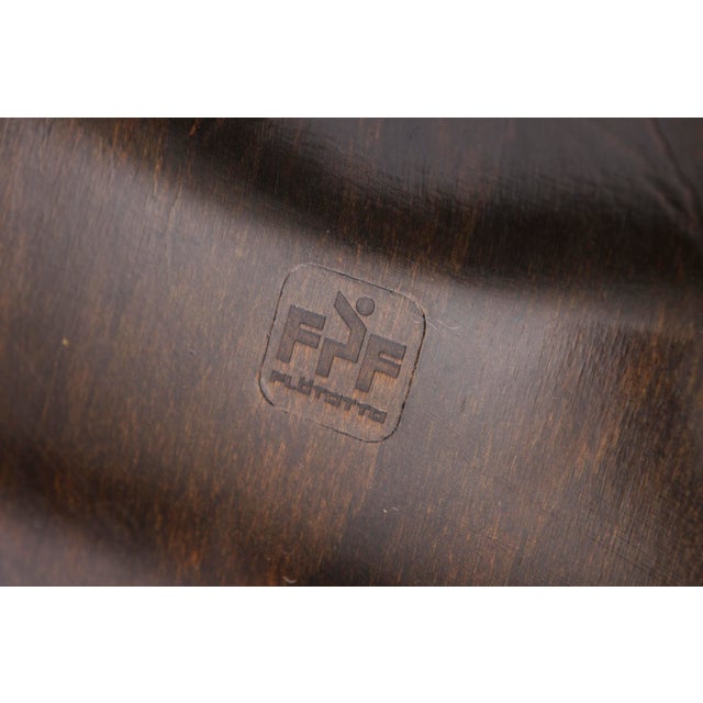 Mid-Century Modern Pagwood Chair with Fabric Seat from Flötotto, 1970s For Sale - Image 9 of 10