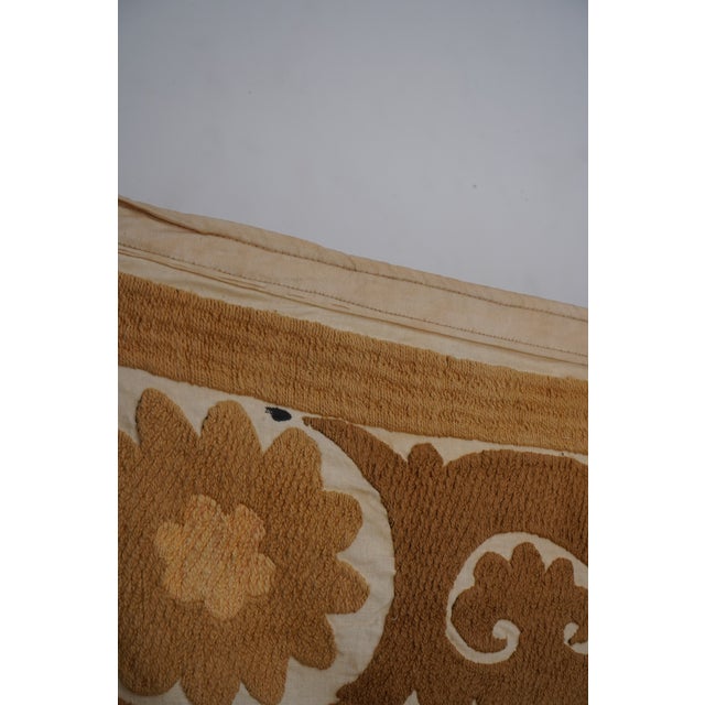 Suzani Tablecloth - Wall Decor For Sale - Image 10 of 12