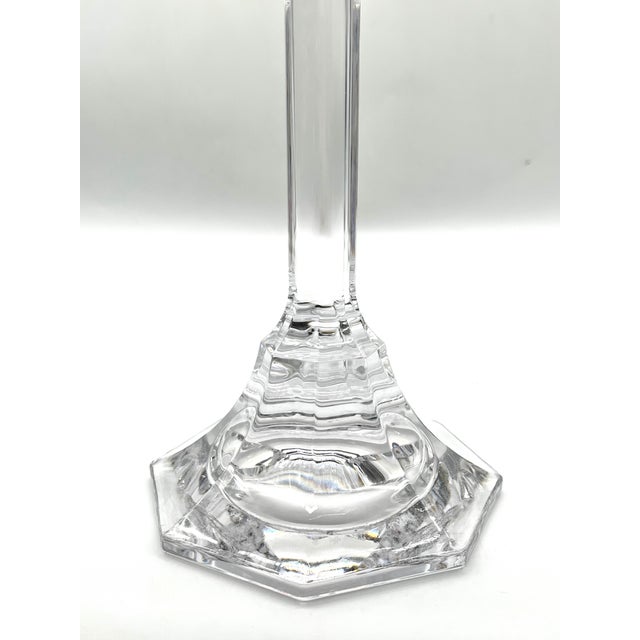 Vintage Three-Light Crystal Candelabra from Villeroy & Boch, 1970s For Sale - Image 9 of 18