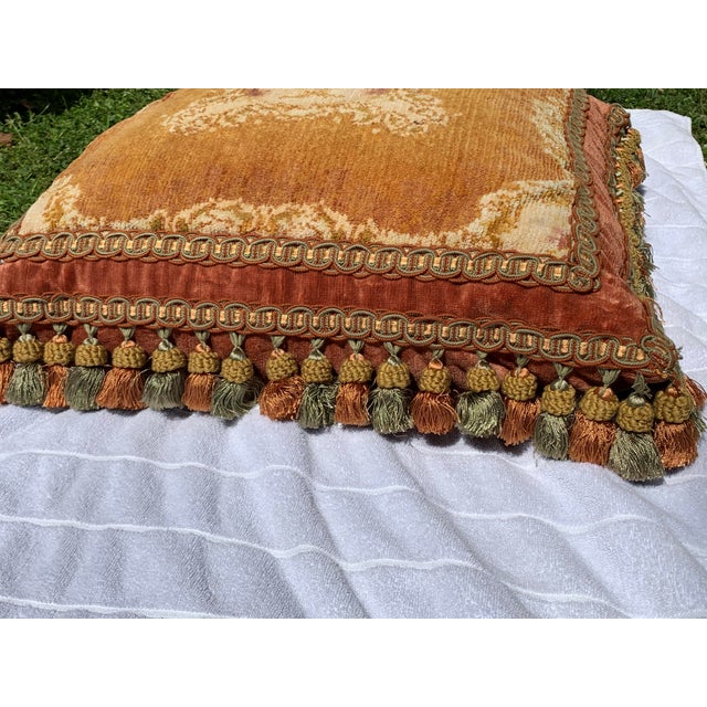 20th Century Italian Extra Cotton Down Pillow Chairish