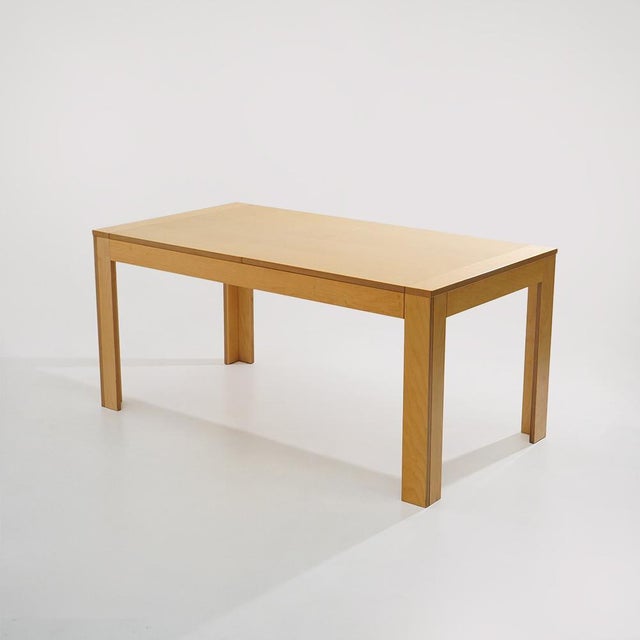 Maple Table with Extendable Top, 1970s For Sale - Image 15 of 15