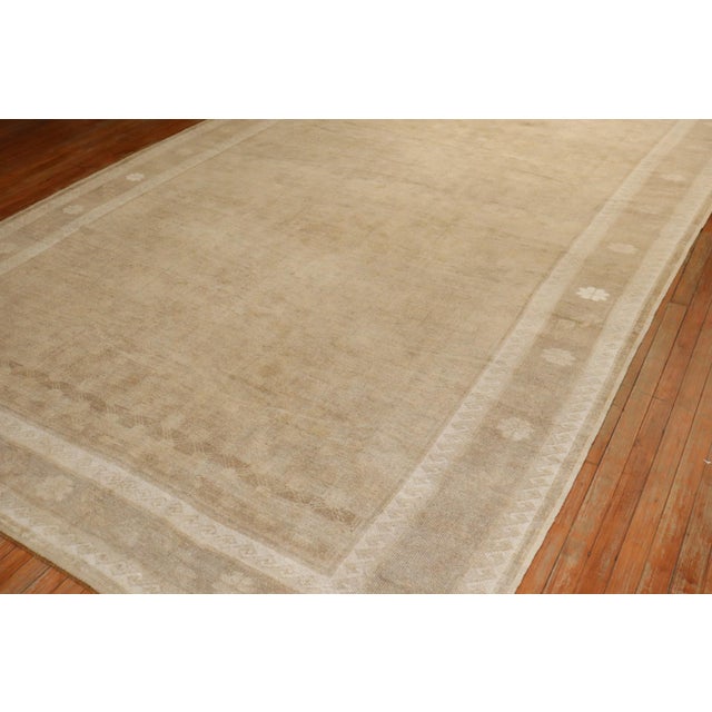 Brown Turkish Vintage Rug - 8'2" x 12'8" For Sale - Image 4 of 11