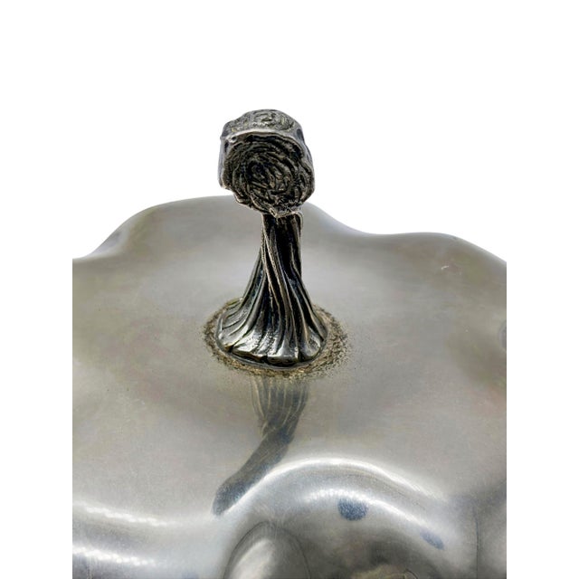Silver Plated Decorative Box from Christian Dior, 1970s For Sale - Image 6 of 9