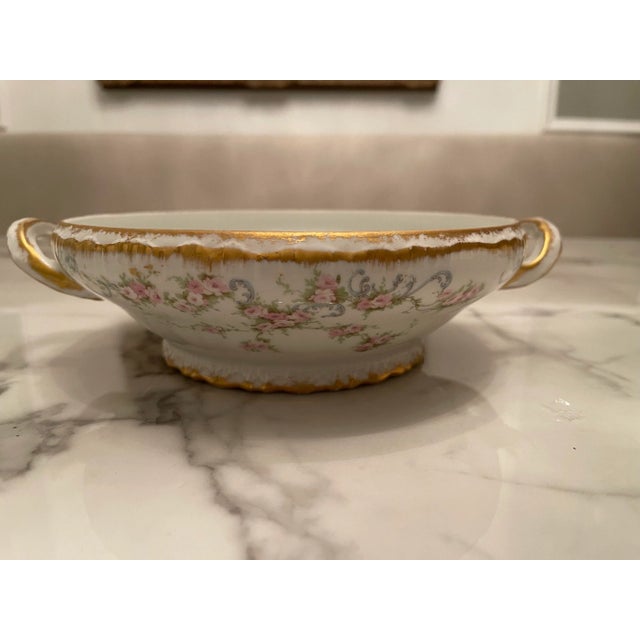 Pink Early 1900s Theodore Haviland Schleiger 340 Pattern Service for 6- 44 Pieces For Sale - Image 8 of 12