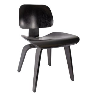 Black DCW Chair by Charles and Ray Eames For Sale