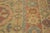 Textile 1980s Semi Vintage Soumakh Tan & Orange Rust Wool Rug- 9′11″ × 13′ For Sale - Image 7 of 10