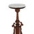 Late 19th Century Antique Renaissance Revival Carved Walnut Marble Top Stand C1890 For Sale - Image 5 of 9