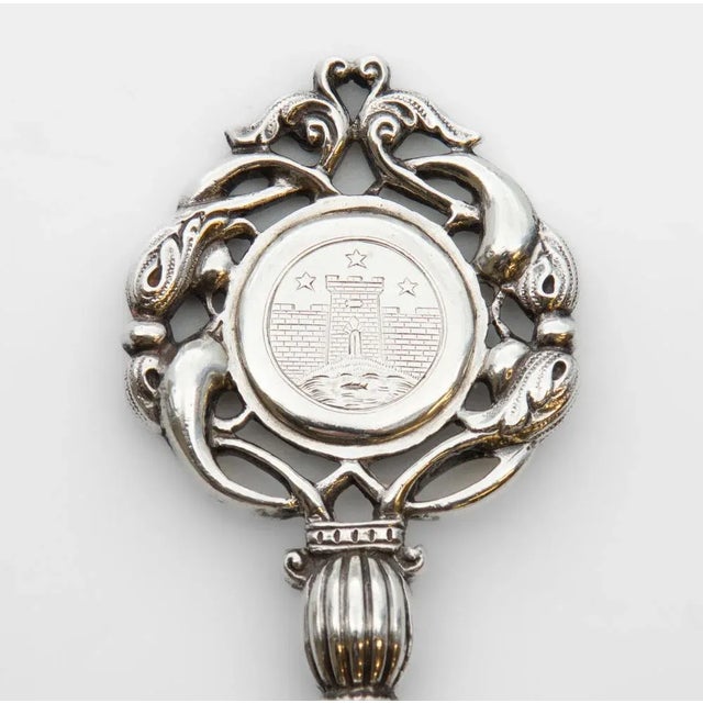 Scottish Edwardian Silver Presentation Key by James Weir for The Perry Bandstand, 1905 For Sale - Image 3 of 8
