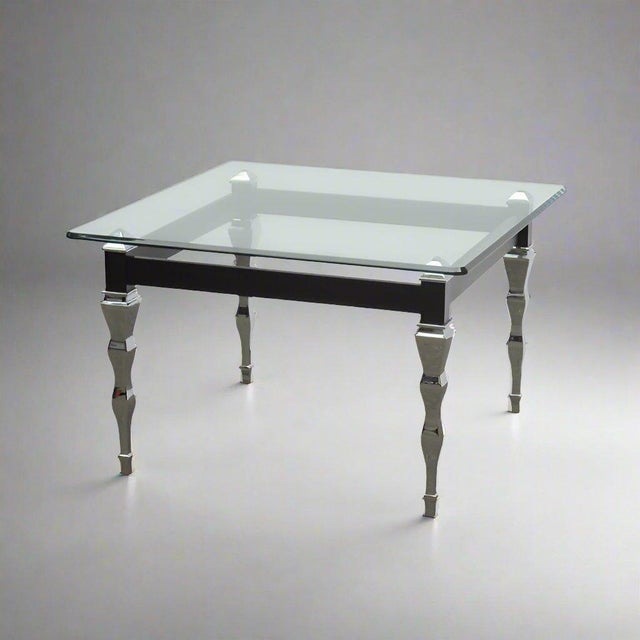 Glass 1960s Modernist Side Table For Sale - Image 7 of 8