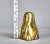 Mid-Century Modern Vintage Brass Gold Dog Puppy Figurine Paperweight For Sale - Image 3 of 3