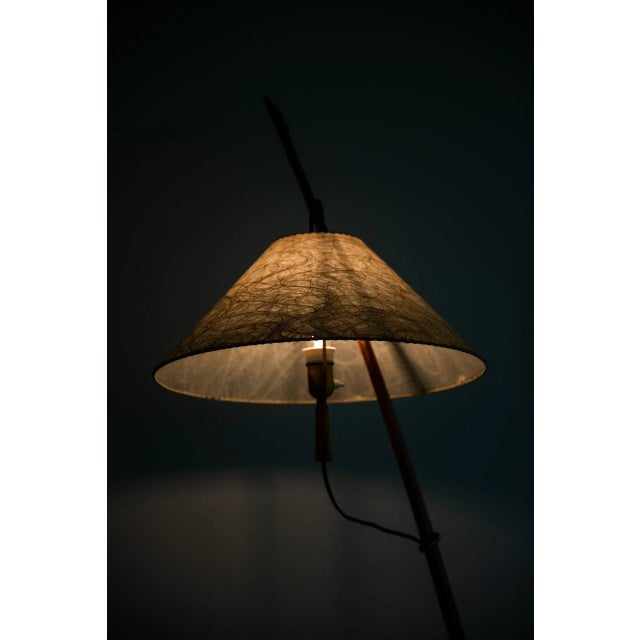Model 2076 Dornstab Floor Lamp by J.T. Kalmar & A. Pöll, Vienna, 1947 For Sale - Image 13 of 17