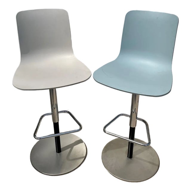 Jasper Morrison Hal Barstools for Vitra, a Pair For Sale
