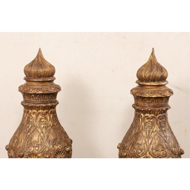 Pair of Late 20th Century French Pots à Feu Finials For Sale - Image 11 of 12