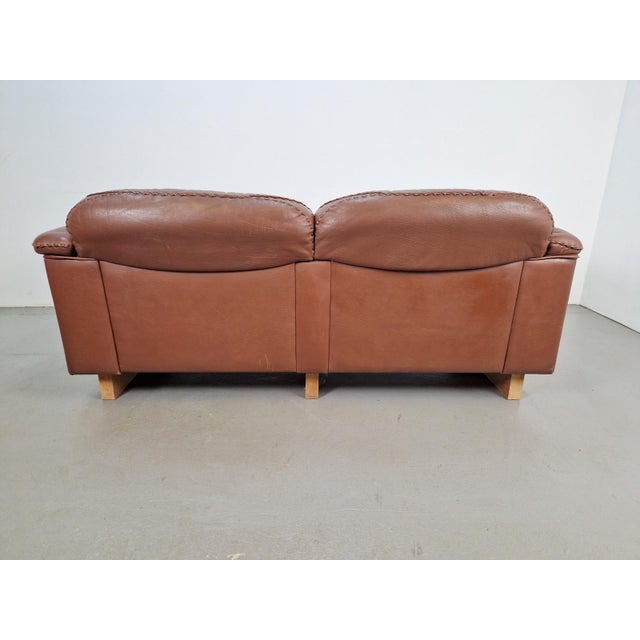 DS101 Two-Seater Sofa in Leather from de Sede, 1970s For Sale - Image 13 of 17