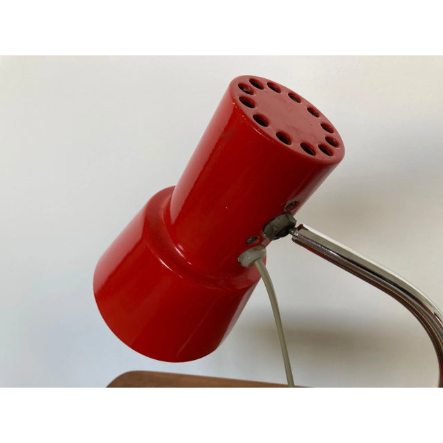 Josef Hurka Small Mid-Century Table Lamp by Josef Hurka for Napako, 1970s For Sale - Image 4 of 6