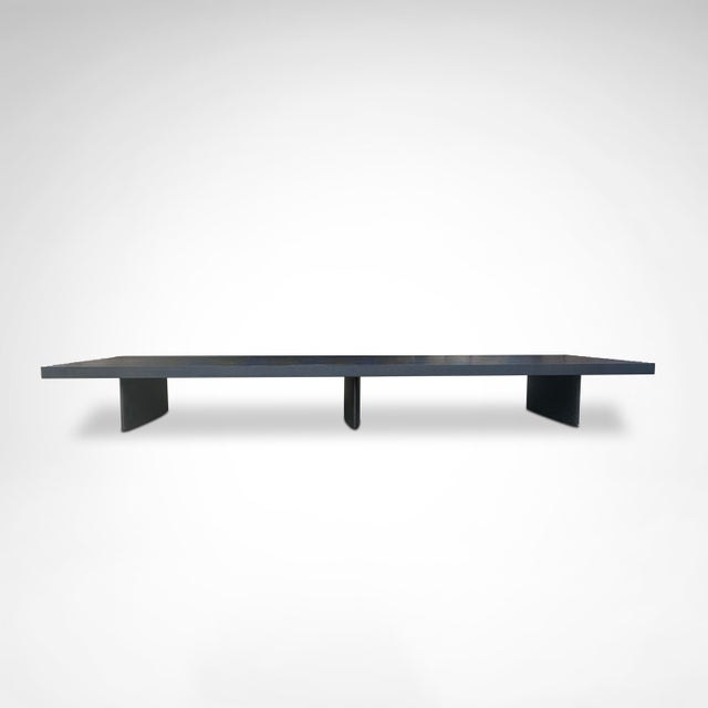 Black 514 Refolo Tokyo Seating Bench by Charlotte Perriand for Cassina, 2000s For Sale - Image 8 of 9