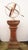 Garden Armillary Sphere Sun Dial with Terracotta Stand For Sale - Image 4 of 11
