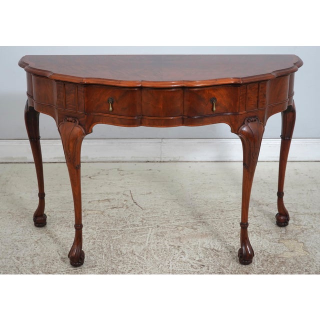 Age: C.1930s Details: Oak Secondary Drawer Construction Dovetailed Drawer Construction Fine Carved Details High Quality...
