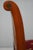 Brown Adams Paint Decorated Cane Side Window Bench For Sale - Image 8 of 14
