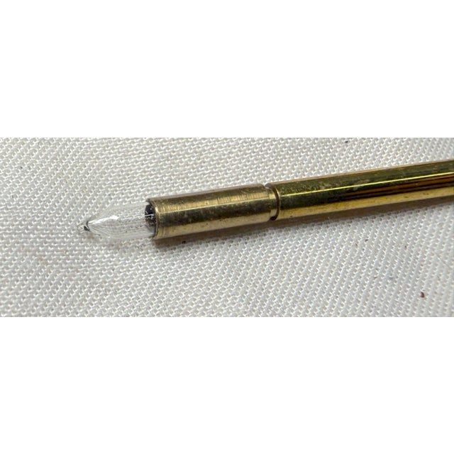1930s Rare Antique 1920's Museum Display Brass Bronchoscope Esophagoscope Medical Tool For Sale - Image 5 of 12