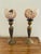 Antque Pair Nautilus Sea Shells on 19 Th C Brass Stands For Sale In Miami - Image 6 of 7