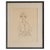 J.A. Van de Velde, Jongedame, Charcoal on Paper, 1950s, Framed For Sale - Image 9 of 9