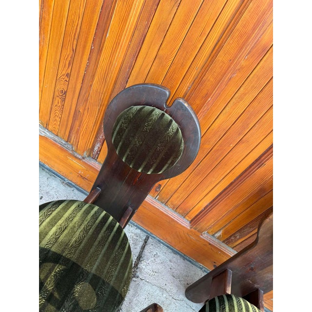 Mid-Century Modern Mid-Century Dining Chairs from Szedleczky Maria, 1960s, Set of 4 For Sale - Image 3 of 7