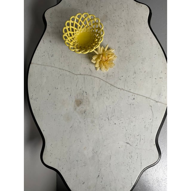 Stone Rococo Dining Table with Marble Top For Sale - Image 7 of 18