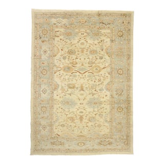 Vintage Persian Sultanabad Rug - 13'04 X 19'00 For Sale