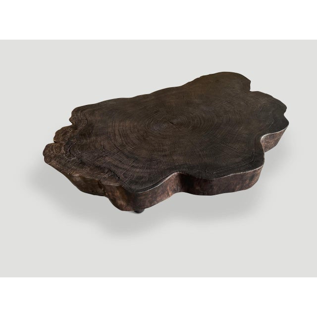 Andrianna Shamaris Amorphous Charred Coffee Table For Sale In New York - Image 6 of 18