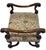 19th Century English Baroque Bench with Ornate Upholstery For Sale In Dallas - Image 6 of 10